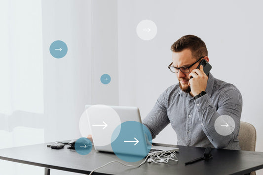 CEO getting fast, executive-level sales and operations advice on a strategy call.