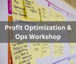 Reviewing operations strategy and performance metrics on a white board; for CEOs. 